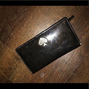 Sparkly kate spade wallet